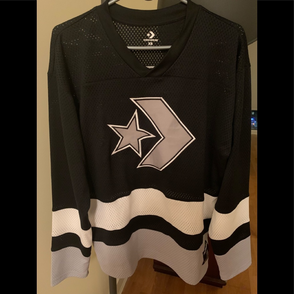 Converse unisex hockey Jersey black